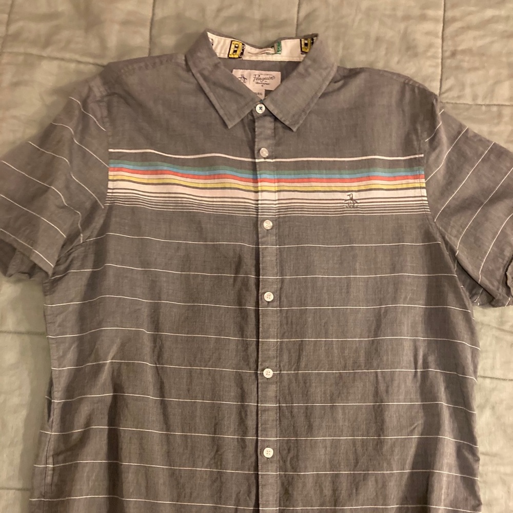 Penguin S/S Button-up size XL